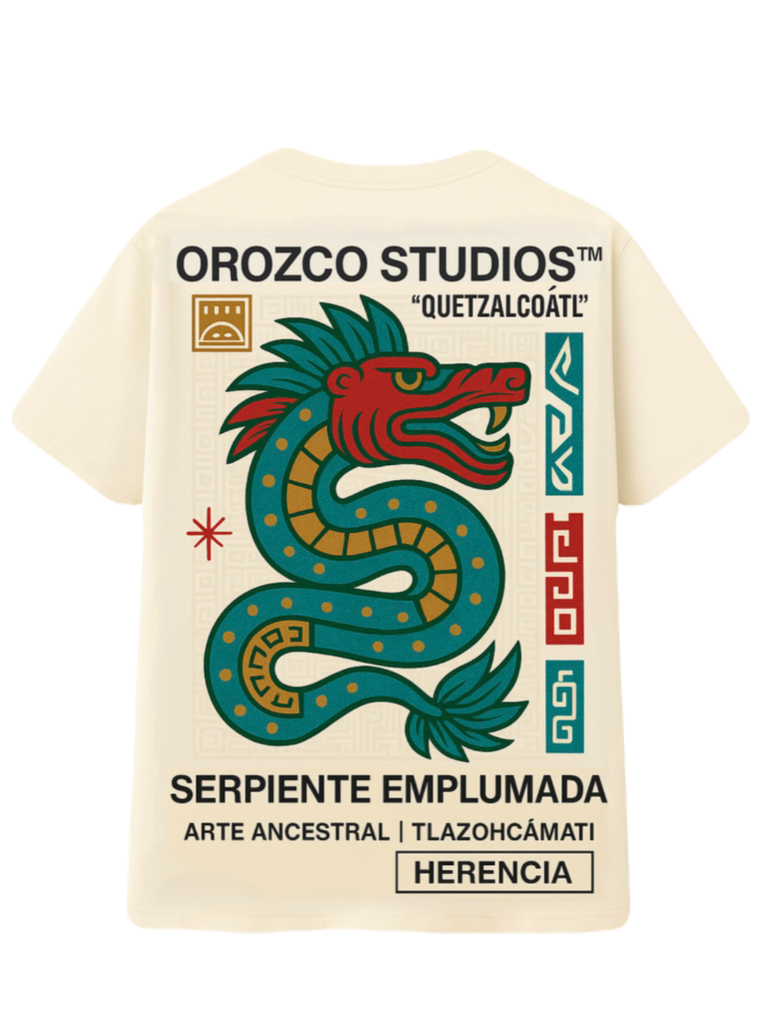 Playera Quetzalcóatl Arena